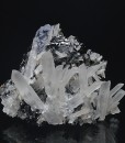 Quartz on Sphalerite, Galena, Pyrite