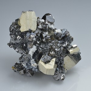 Pyrite, Cleiophane, Quartz