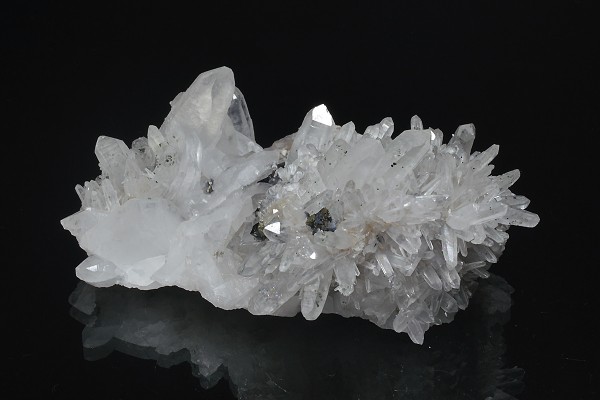 Quartz, Sphalerite, Galena, Pyrite