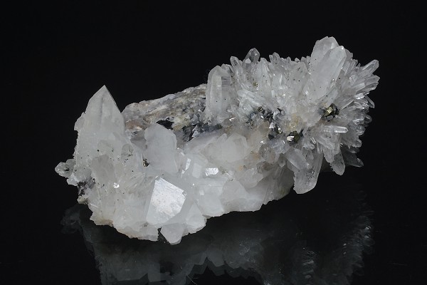 Quartz, Sphalerite, Galena, Pyrite