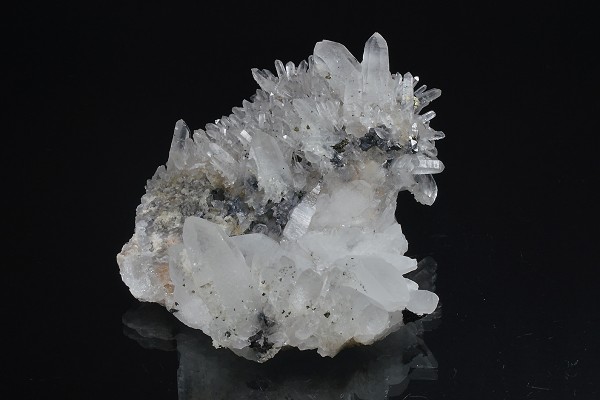 Quartz, Sphalerite, Galena, Pyrite