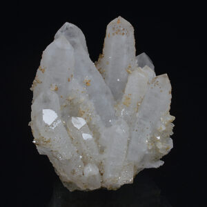 Quartz with growth phantoms, Calcite
