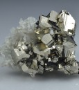 Pyrite on Quartz