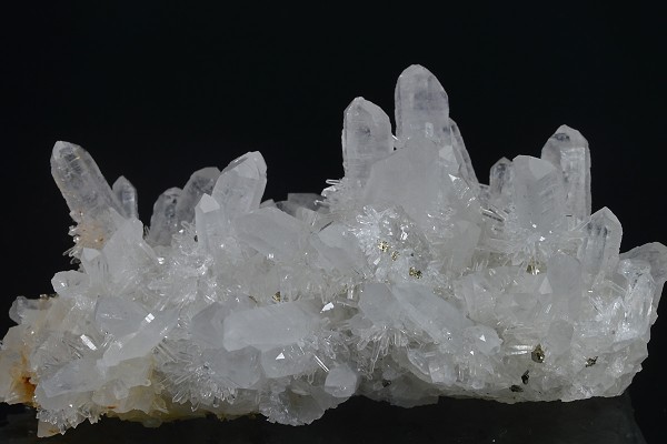 Two generations Quartz, Pyrite