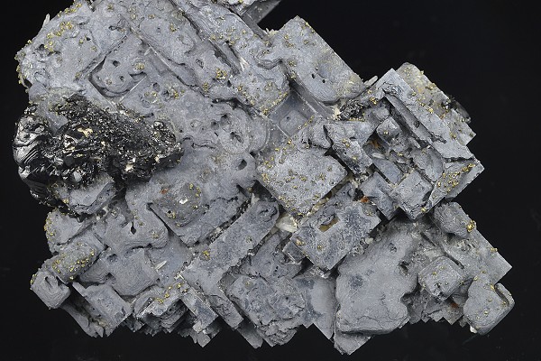 Skeletal Galena, Sphalerite, Chalcopyrite