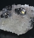 Quartz, Galena, Sphalerite, Chalcopyrite