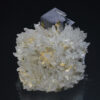 Galena and Chalcopyrite on Quartz