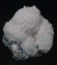 Rhodochrosite, thin Galena plates, Quartz