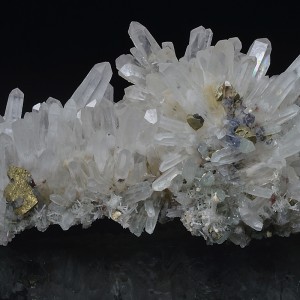 Quartz, Chalcopyrite