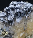 Skeletal Galena, Quartz, Pyrite
