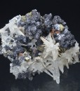Quartz, Sphalerite, Chalcopyrite, Calcite, Galena