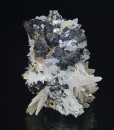 Quartz, Sphalerite, Chalcopyrite, Calcite, Galena