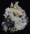 Quartz, Sphalerite, Chalcopyrite, Calcite, Galena