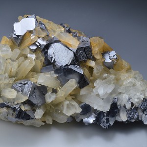 Galena on Quartz