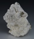 Pyrite on Siderite, Calcite