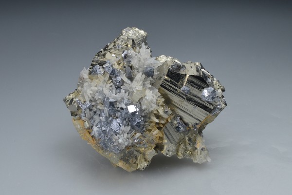 Pyrite, Quartz, Galena