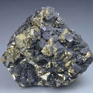 Chalcopyrite, Pyrite, Sphalerite, Galena