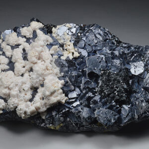 Truncated Galena, Mangano Calcite, Chalcopyrite