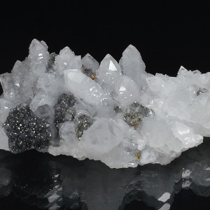 Quartz, Sphalerite, Chalcopyrite