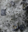 Cleiophane, Galena, Quartz, Chalcopyrite
