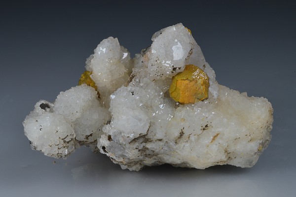 Campylite on Quartz