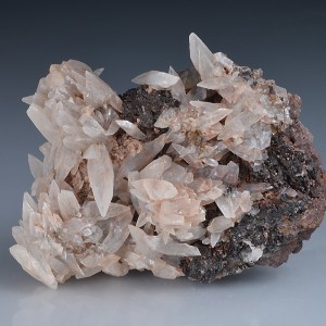 Calcite on Hematite