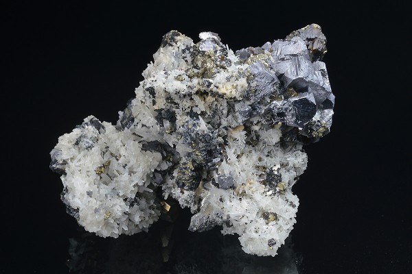 Quartz, Galena, Chalcopyrite, Pyrite, Sphalerite