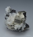 Pyrite, Quartz, Sphalerite