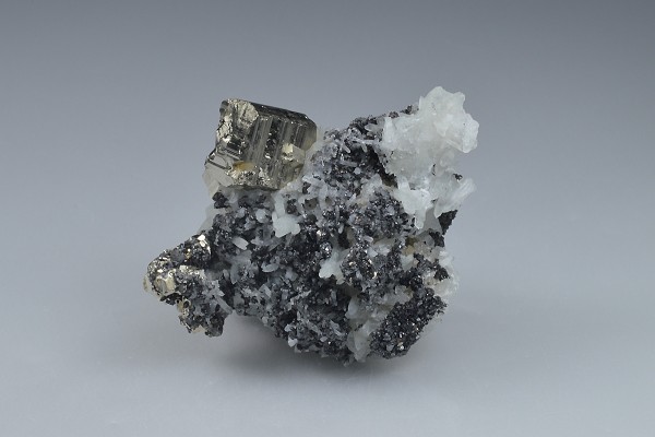 Pyrite, Quartz, Sphalerite