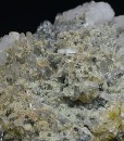 Quartz, Calcite, Sphalerite, Chlorite