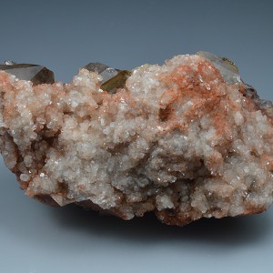 Smoky Quartz, Calcite