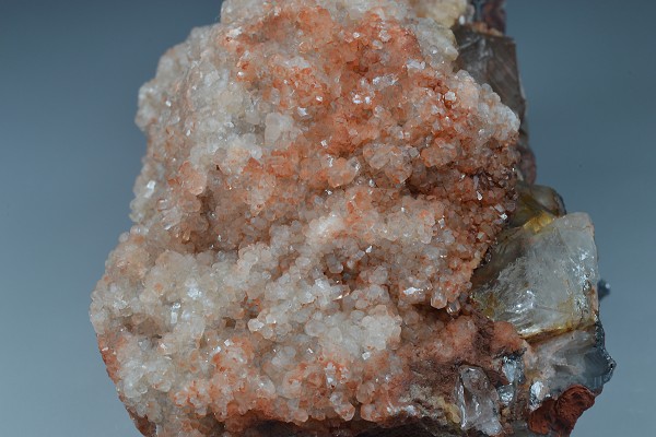 Smoky Quartz, Calcite