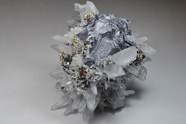 Galena, Quartz, Pyrite, Chalcopyrite
