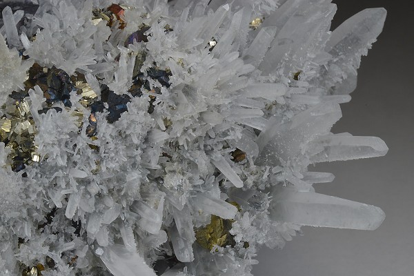 Galena, Quartz, Pyrite, Chalcopyrite