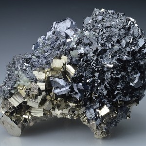 Pyrite, Galena, Sphalerite