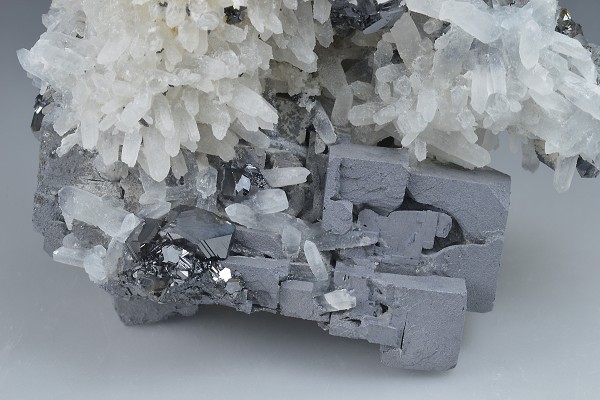 Galena, Quartz, Sphalerite