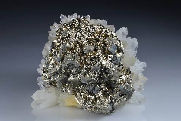 Pyrite, Quartz, Chalcopyrite