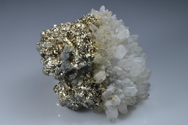 Pyrite, Quartz, Chalcopyrite