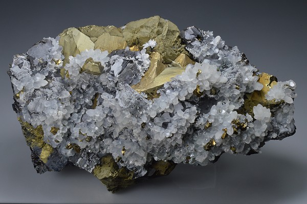 Chalcopyrite, Quartz, Sphalerite