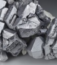 Twinned and truncated Galena, Quartz