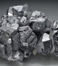 Twinned and truncated Galena, Quartz
