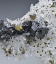 Chalcopyrite and Sphalerite on Quartz