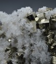 Pyrite, Quartz