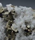 Pyrite, Quartz