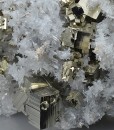 Pyrite, Quartz