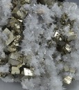 Pyrite, Quartz