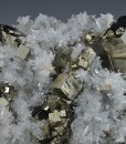 Pyrite, Quartz