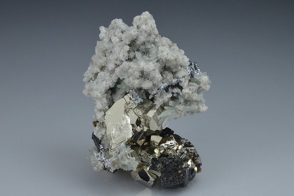 Pyrite, Quartz, Sphalerite