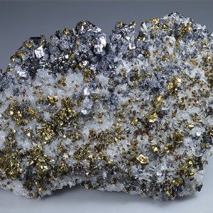 Galena, Chalcopyrite, Quartz, Sphalerite