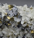 Quartz, Chalcopyrite, Galena, Sphalerite, Pyrite
